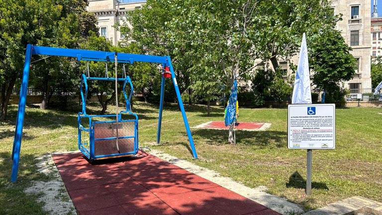 Giochi inclusivi Parco Michetti a Montesilvano