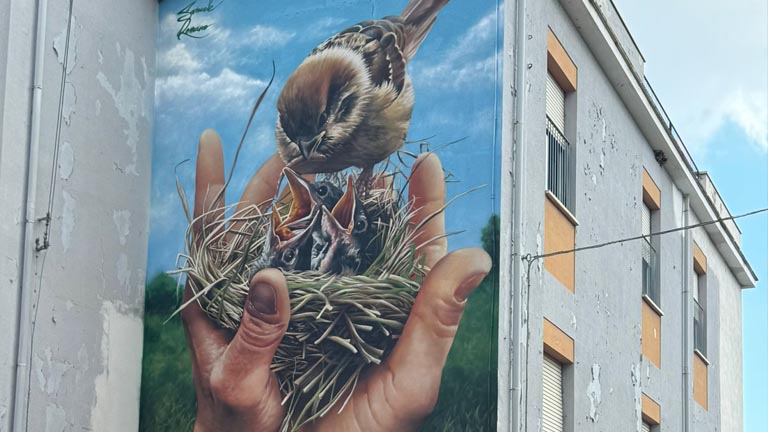 murales a Mosciano