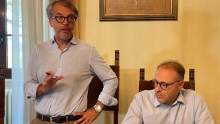 L'Assessore alla Mobilità Adelchi Sulpizio e il Dirigente alla Mobilità, Giuliano Rossi