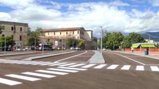 nuovo piazzale del Terminal bus al comune di Teramo