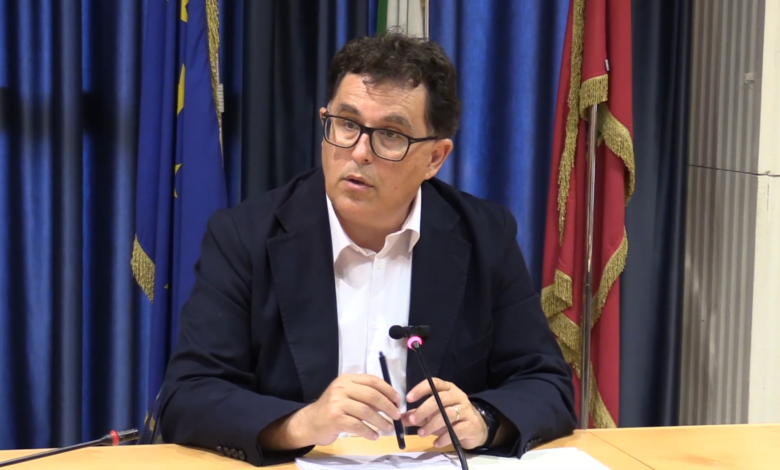 il vicepresidente del Consiglio Regionale Blasioli