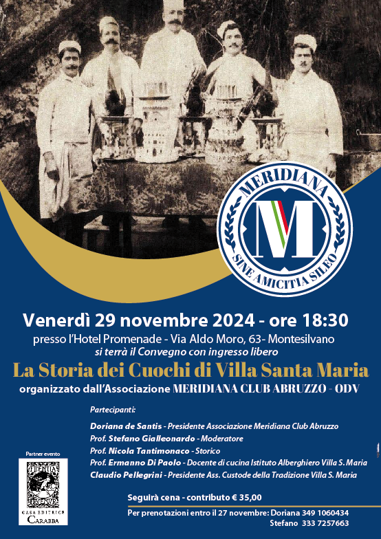 Meridiana Club - La storia dei Cuochi di Villa Santa Maria