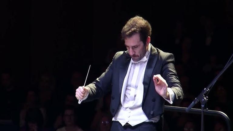 Il M° Jacopo Sipari di Pescasseroli