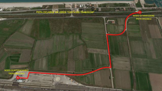 Fossacesia progetto percorso bici
