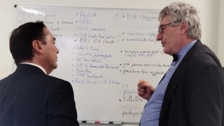 Mauro Palmieri (a sinistra) e Thomas Schael