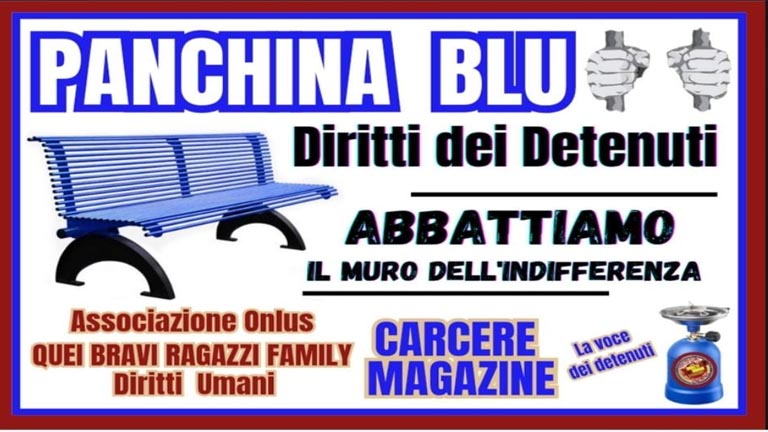 panchina blu