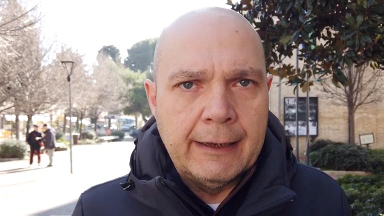 Il Sindaco di Pineto Alberto Dell'Orletta