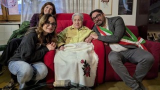 Il sindaco di Teramo festeggia i 109 anni di Italia Palucci