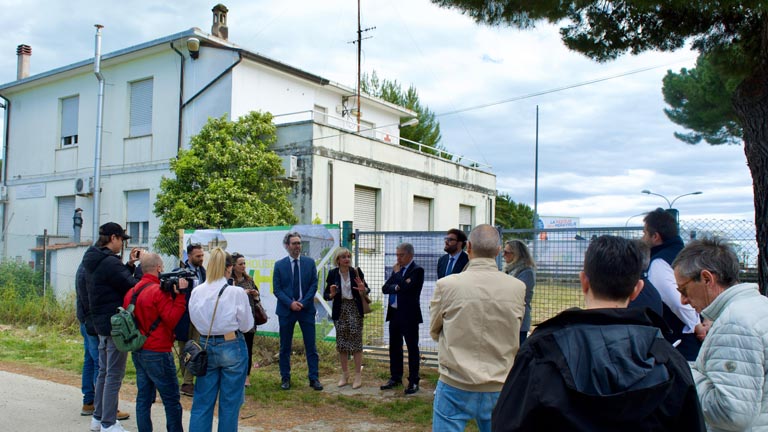 Inizio lavori per Cpi di Roseto