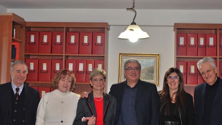 Maria Rosaria Lupi, seconda a sinistra con gli altri componenti