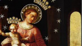 il quadro della Madonna di Pompei
