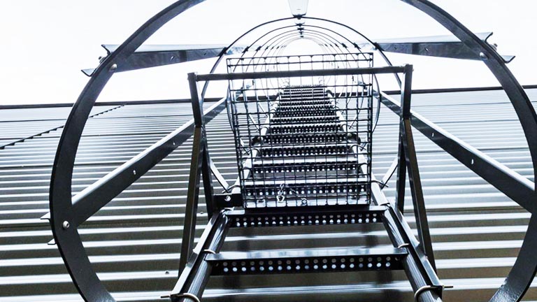 scala a gabbia