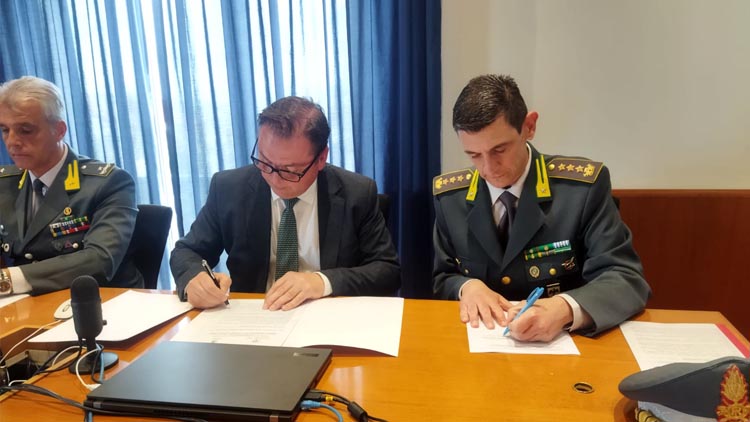 asl chieti guardia di finanza