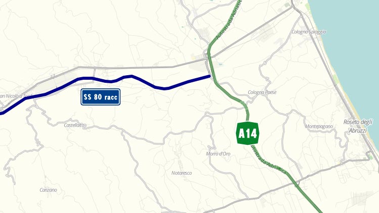 superstrada Teramo Mare