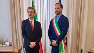 Il sindaco Di Nardo e il Prefetto di Chieti