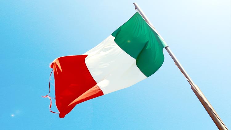 bandiera italiana
