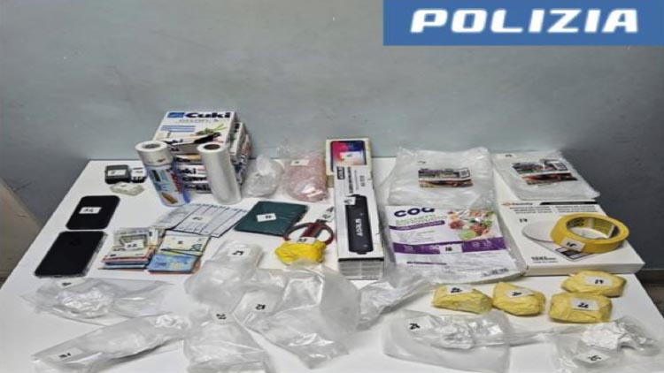 sequestro cocaina Polizia di Teramo