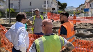 Il sindaco in cantiere