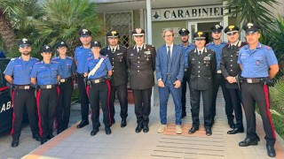 Roseto visita del Generale Neosi