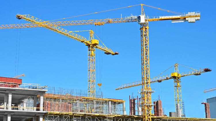 gru cantiere
