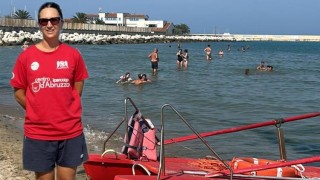Marta Di Giovanni bagnina Angeli del Mare Rescue Italy