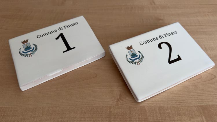 numeri civici Pineto
