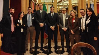 Cacciatore con i componenti del tavolo tecnico di lavoro in Senato