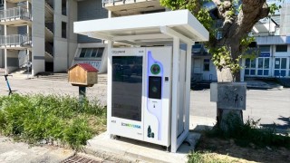 mangiaplastica in Piazza Olimpia Roseto
