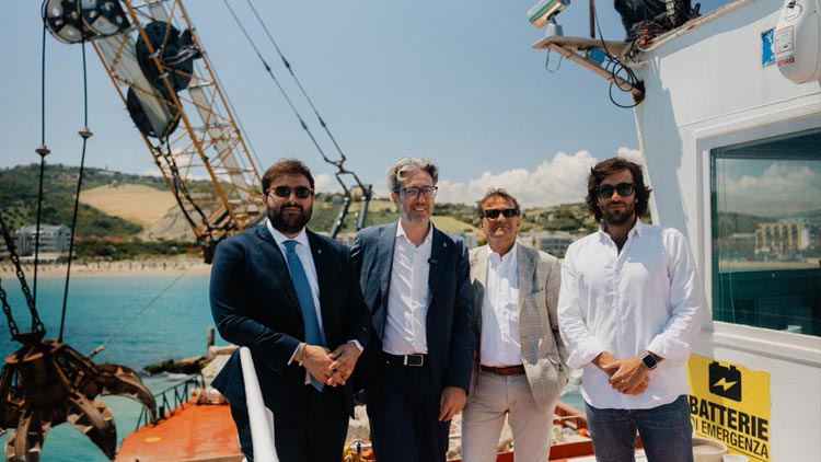 il sopralluogo di Sindaco Nugnes, Vicesindaco Marcone e Assessore Regionale D'Annuntiis