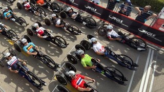 partenza paraciclismo