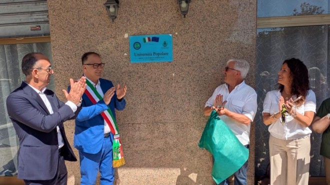 Inaugurata a Montesilvano la sede dell'Università della Terza Età