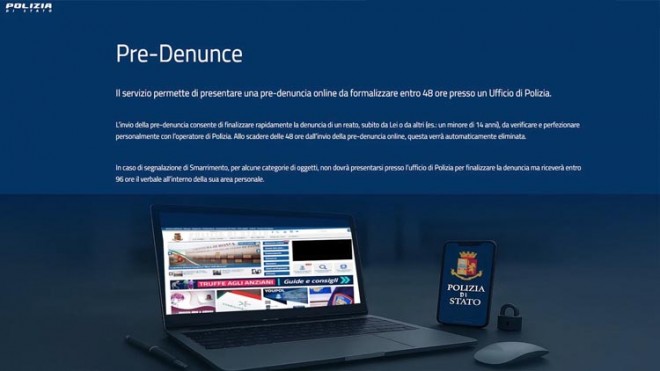 denunce online della polizia di stato