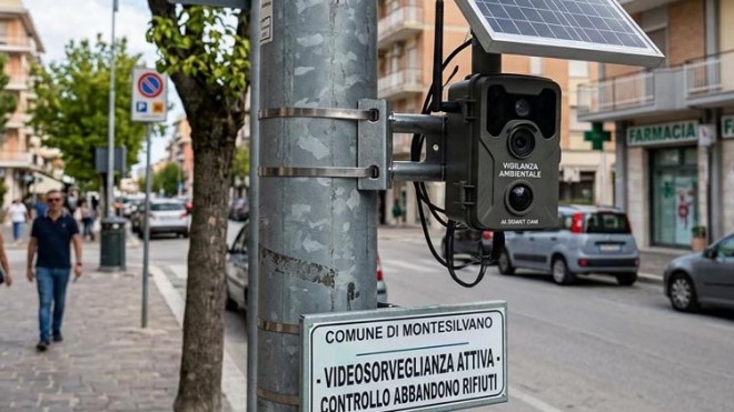 telecamere di controllo a Montesilvano