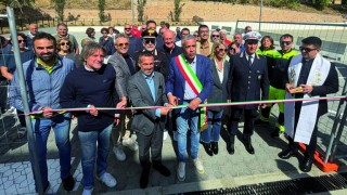 inauguarazione area parcheggi ad atri