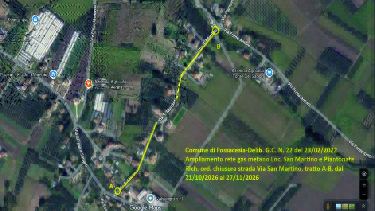 gasdotto a fossacesia