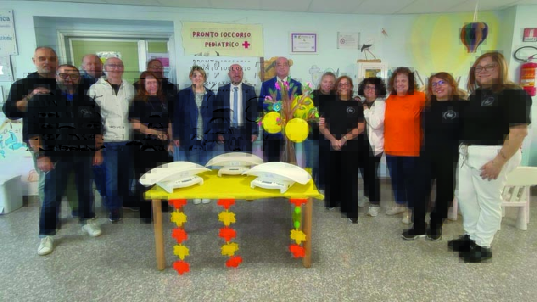 la donazione delle culle pediatriche a Chieti