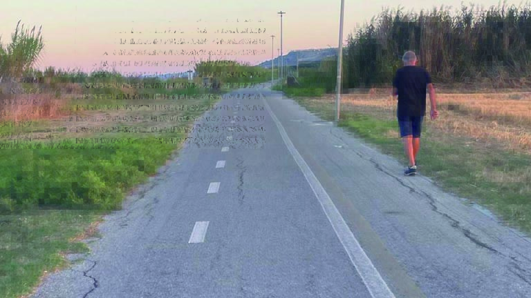 pista ciclopedonale pineto