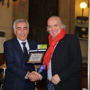 Il presidente Tonelli con l'Assessore Diodati