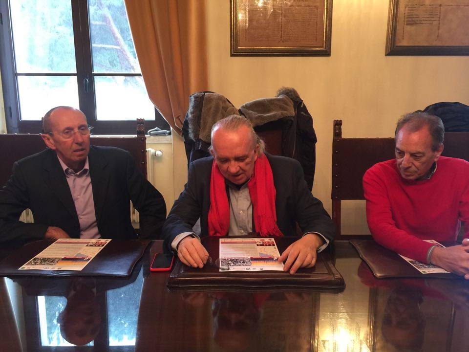 alcuni momenti della conferenza stampa