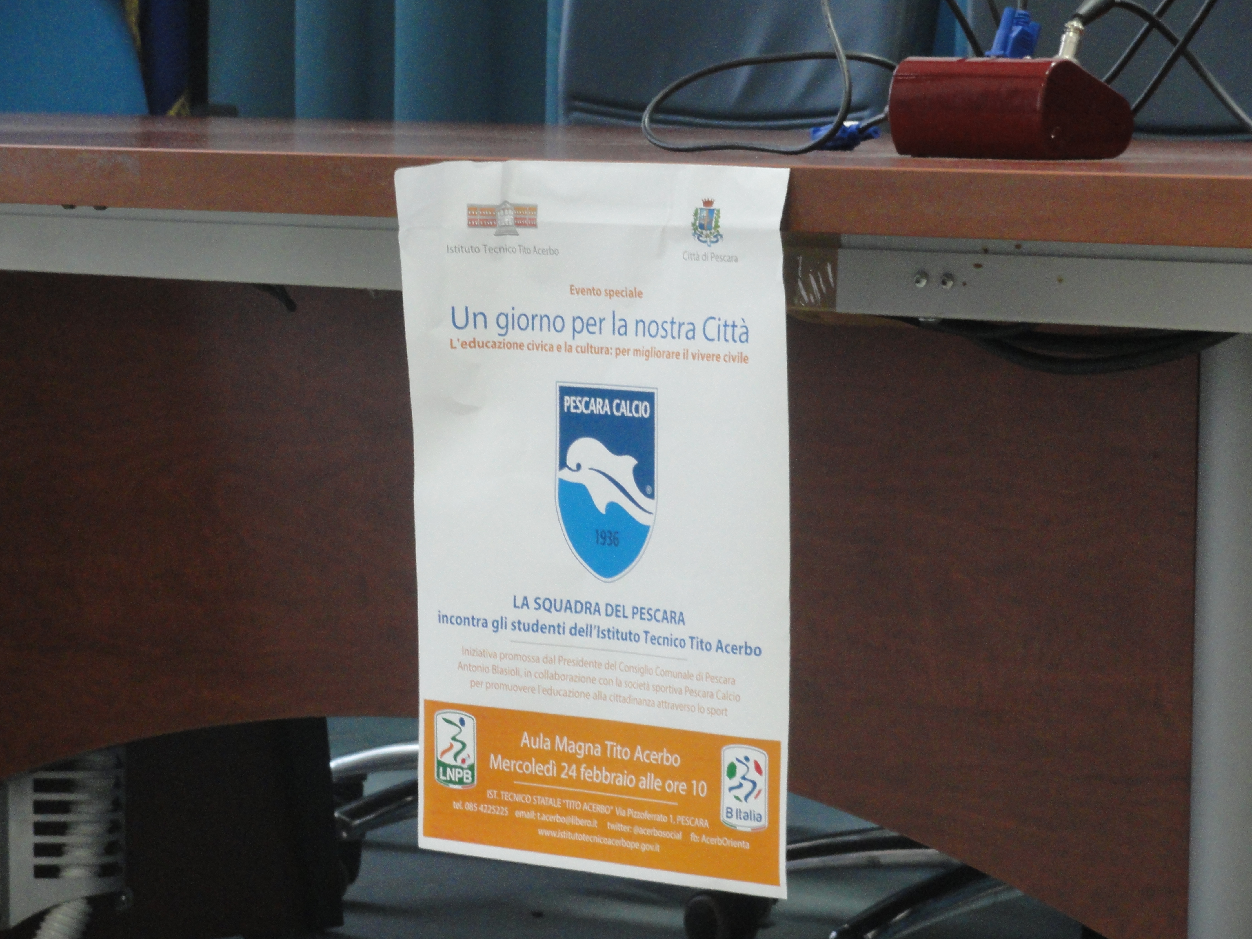 la locandina dell'evento