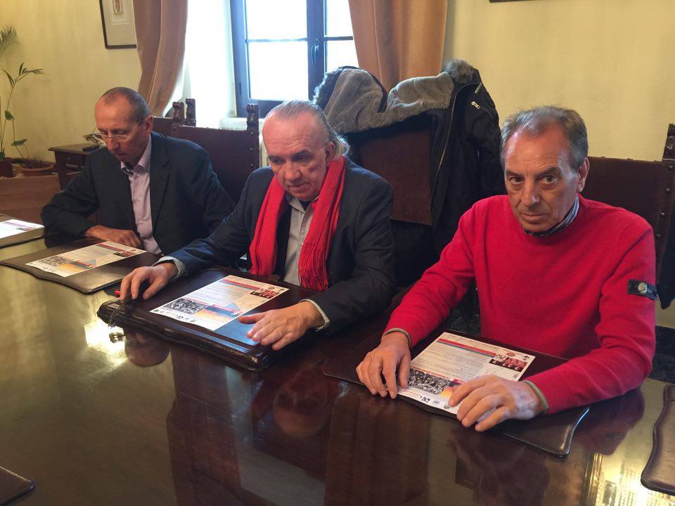 un momento della conferenza stampa