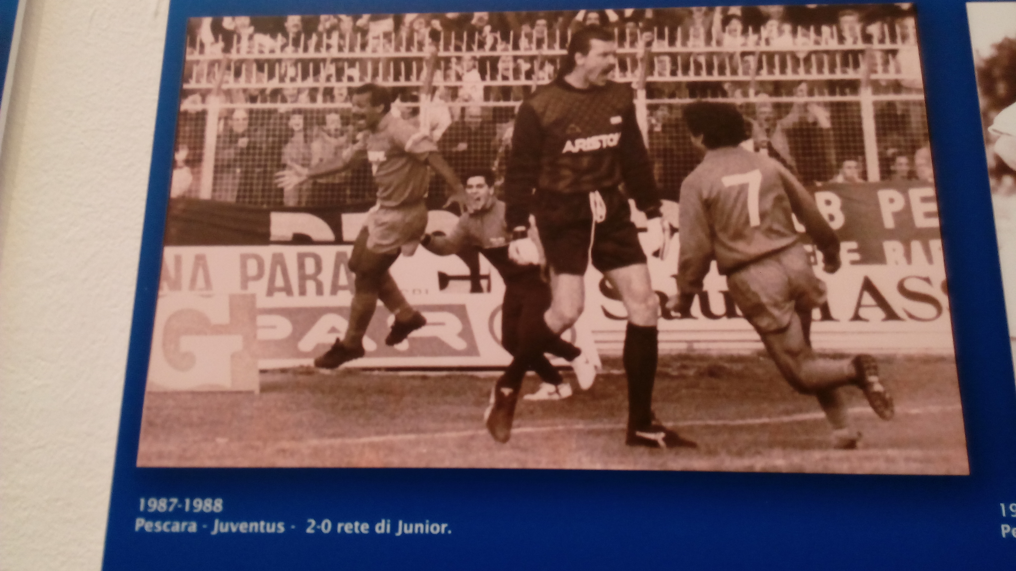 pescara - juventus rete di Junior