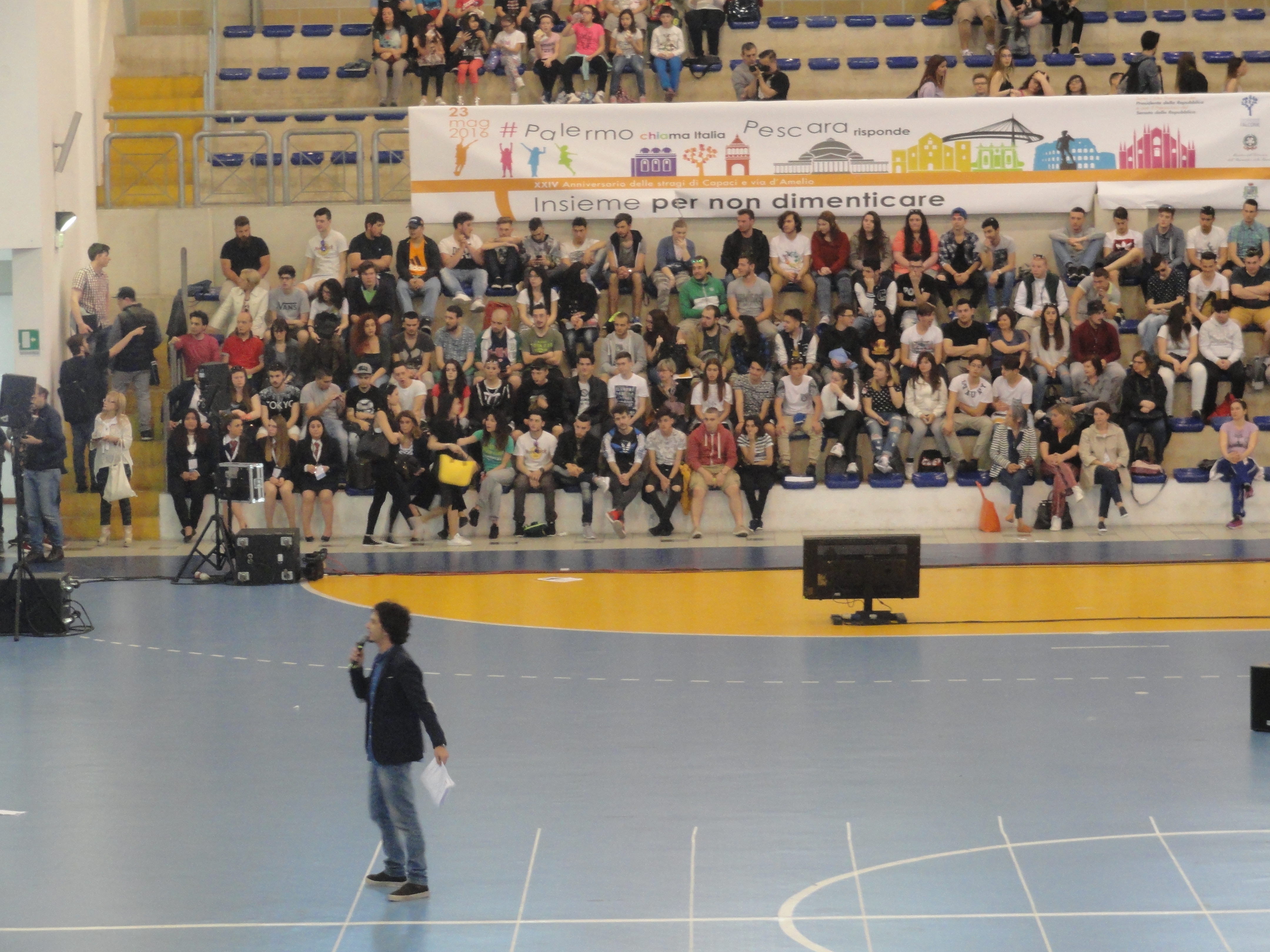 La platea intervenuta alla cerimonia