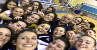Selfie dopo la vittoria - Pallavolo Montesilvano