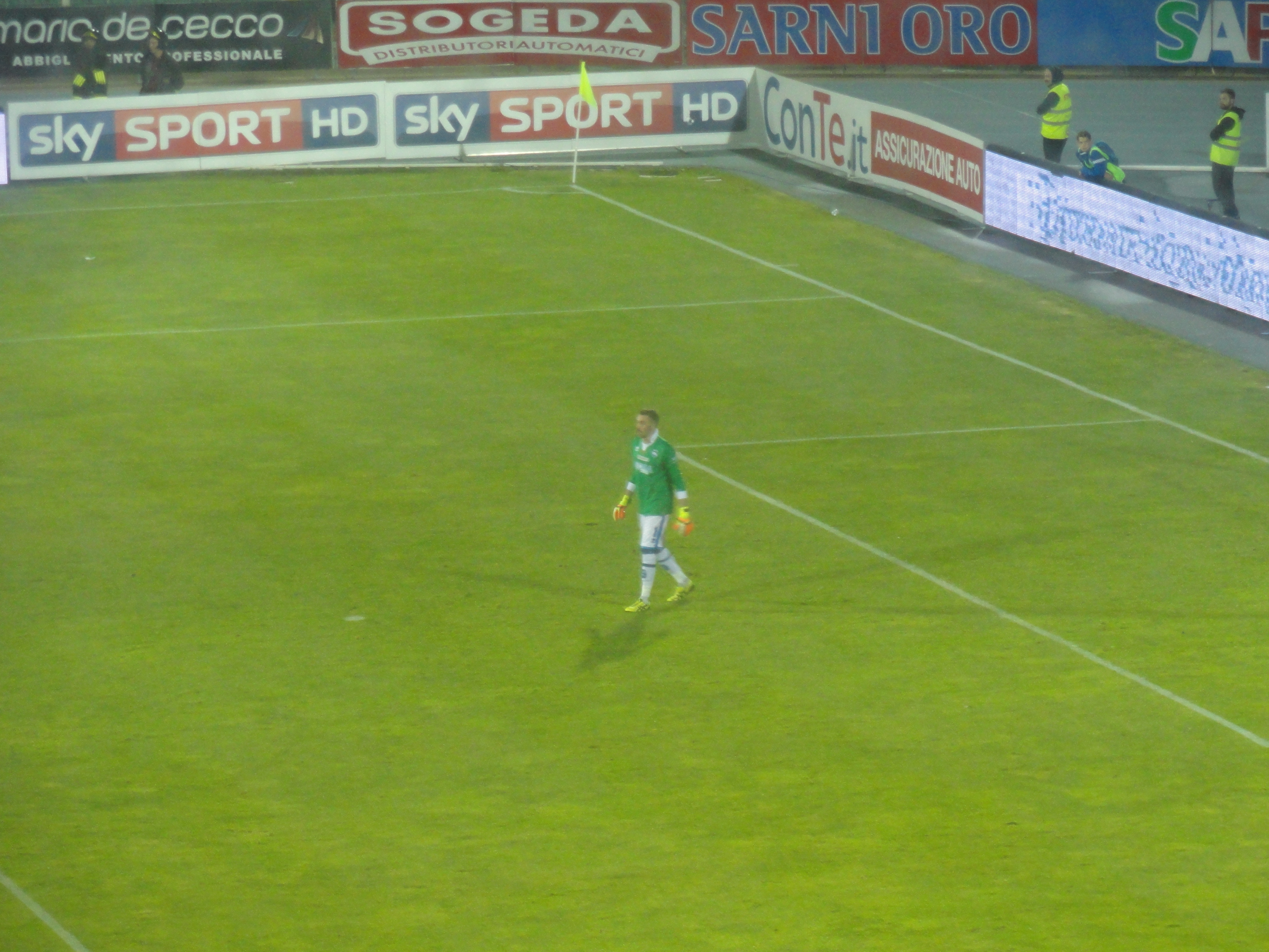 Fiorillo, portiere del Pescara