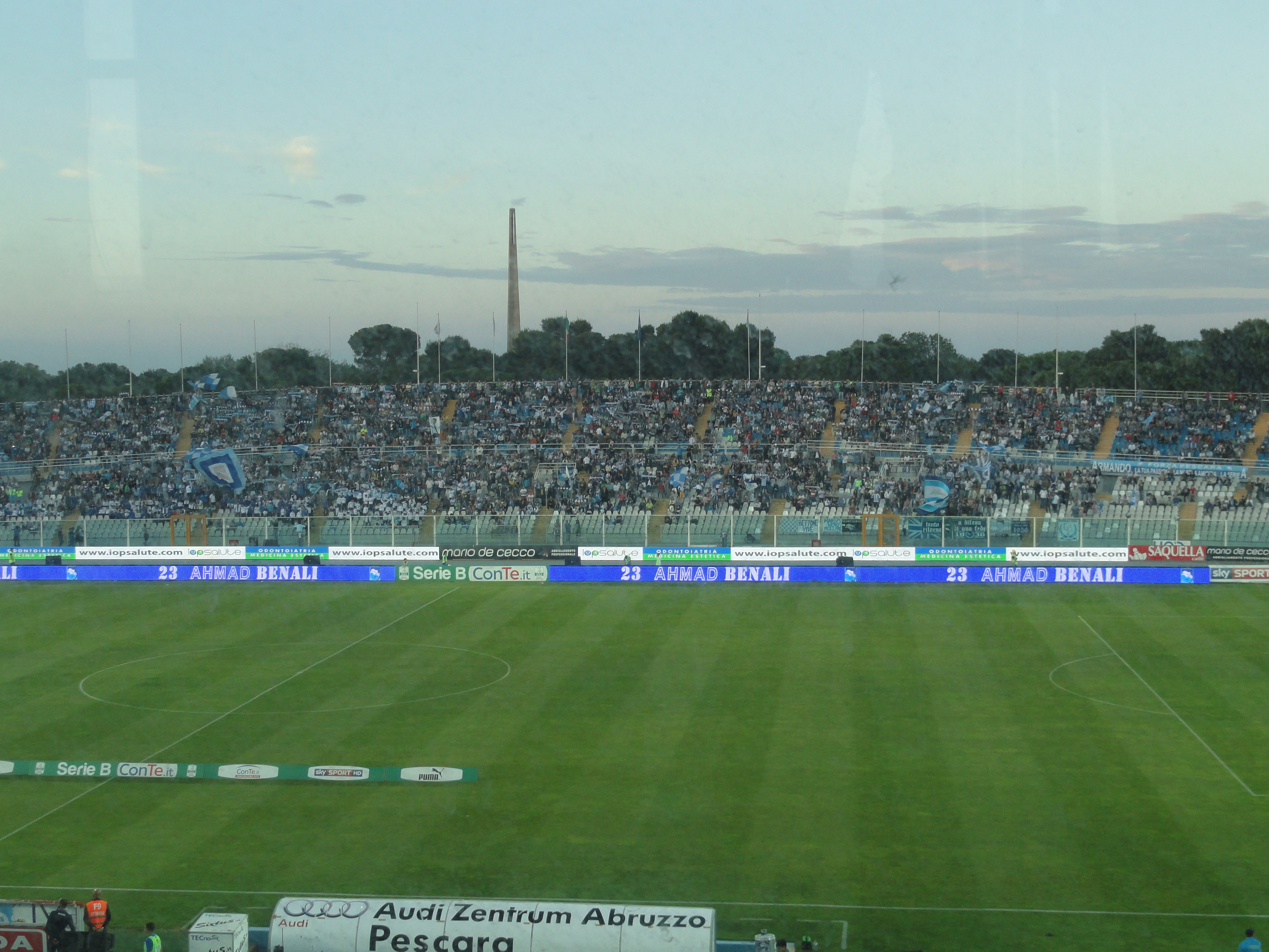 Il pubblico all'Adriatico