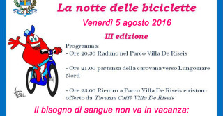 La notte delle biciclette 2016
