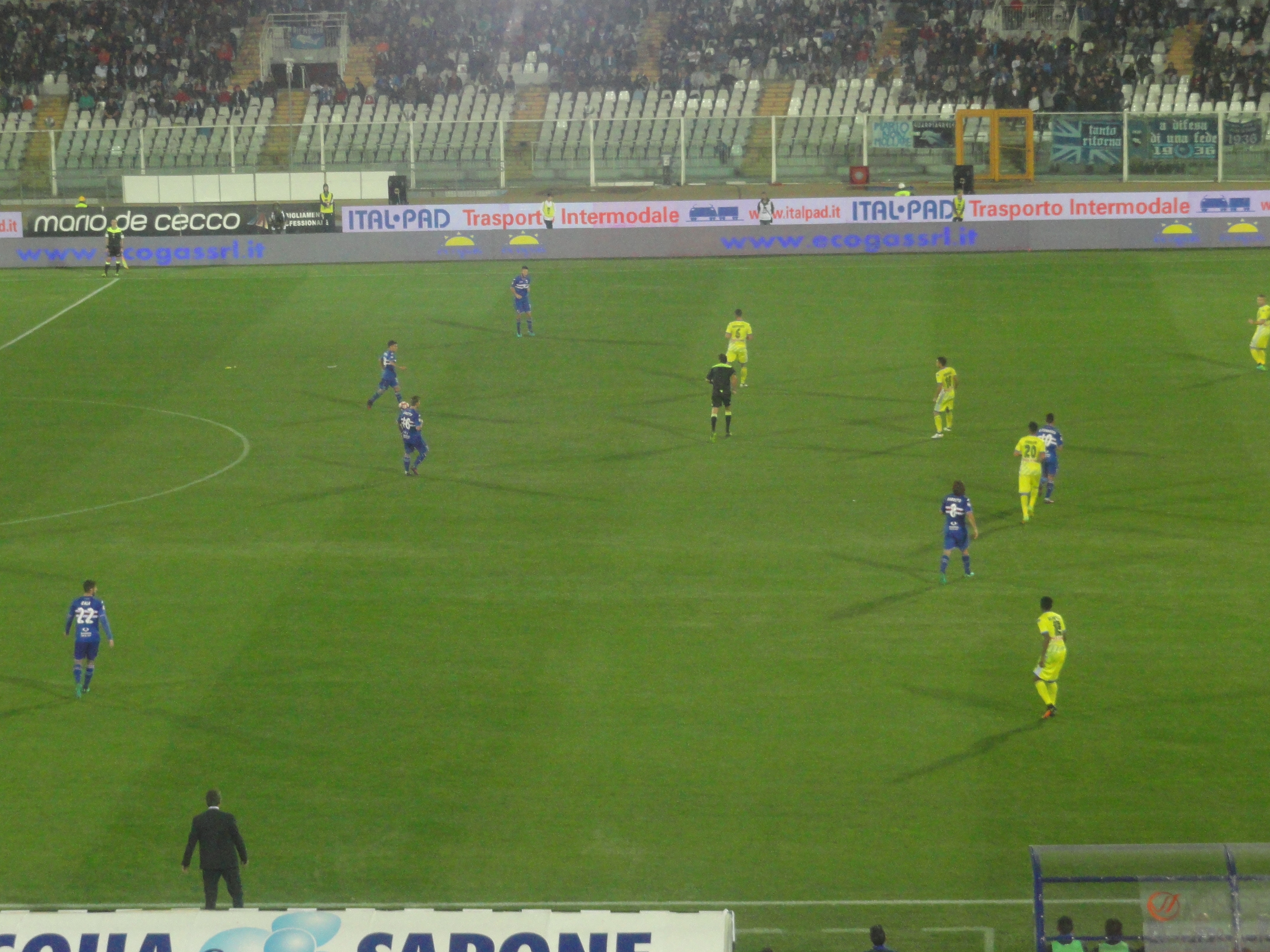 la-sampdoria-mentre-attacca-in-area-pescara