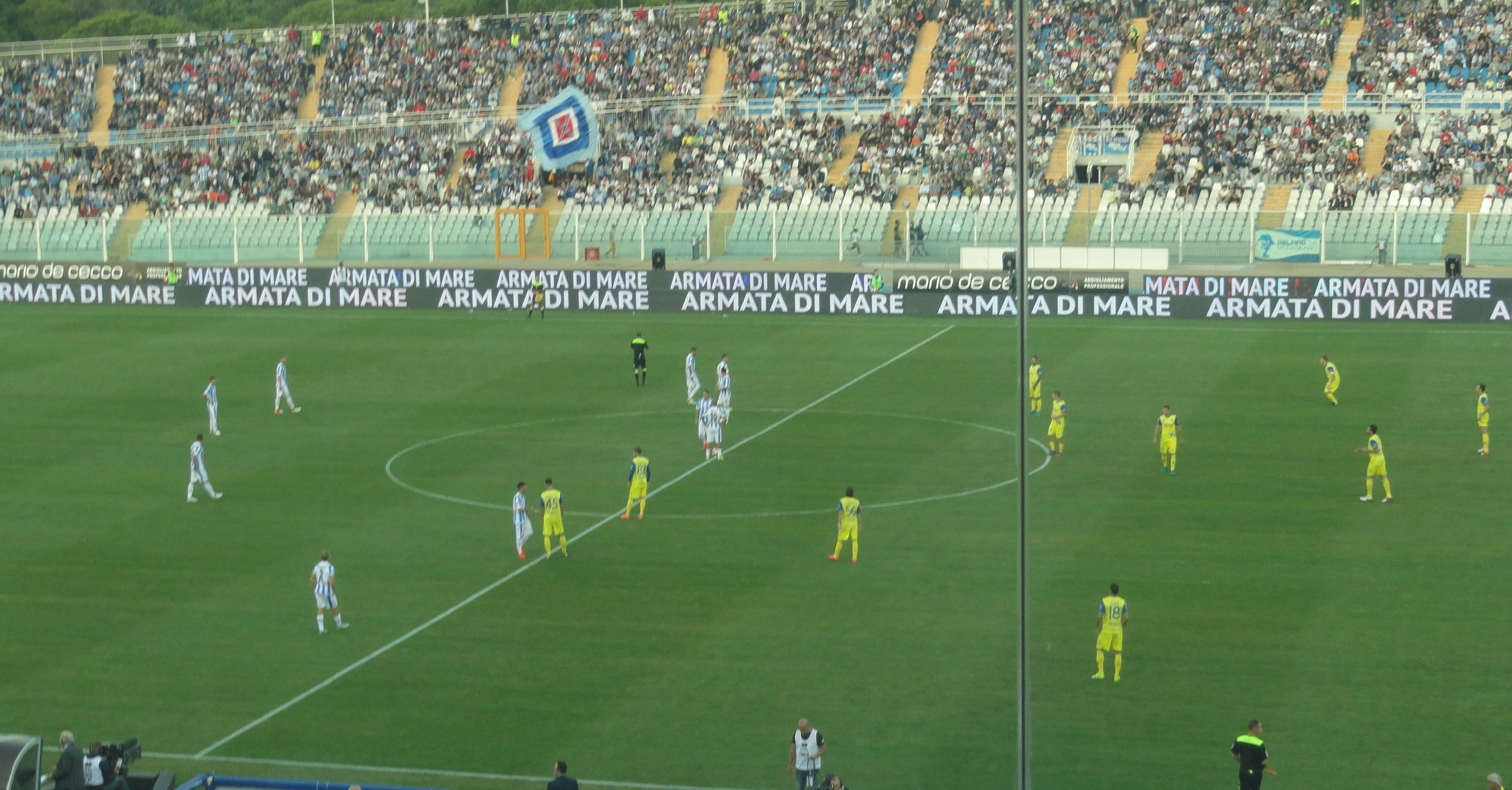 pescara-chievo-linizio-della-partita