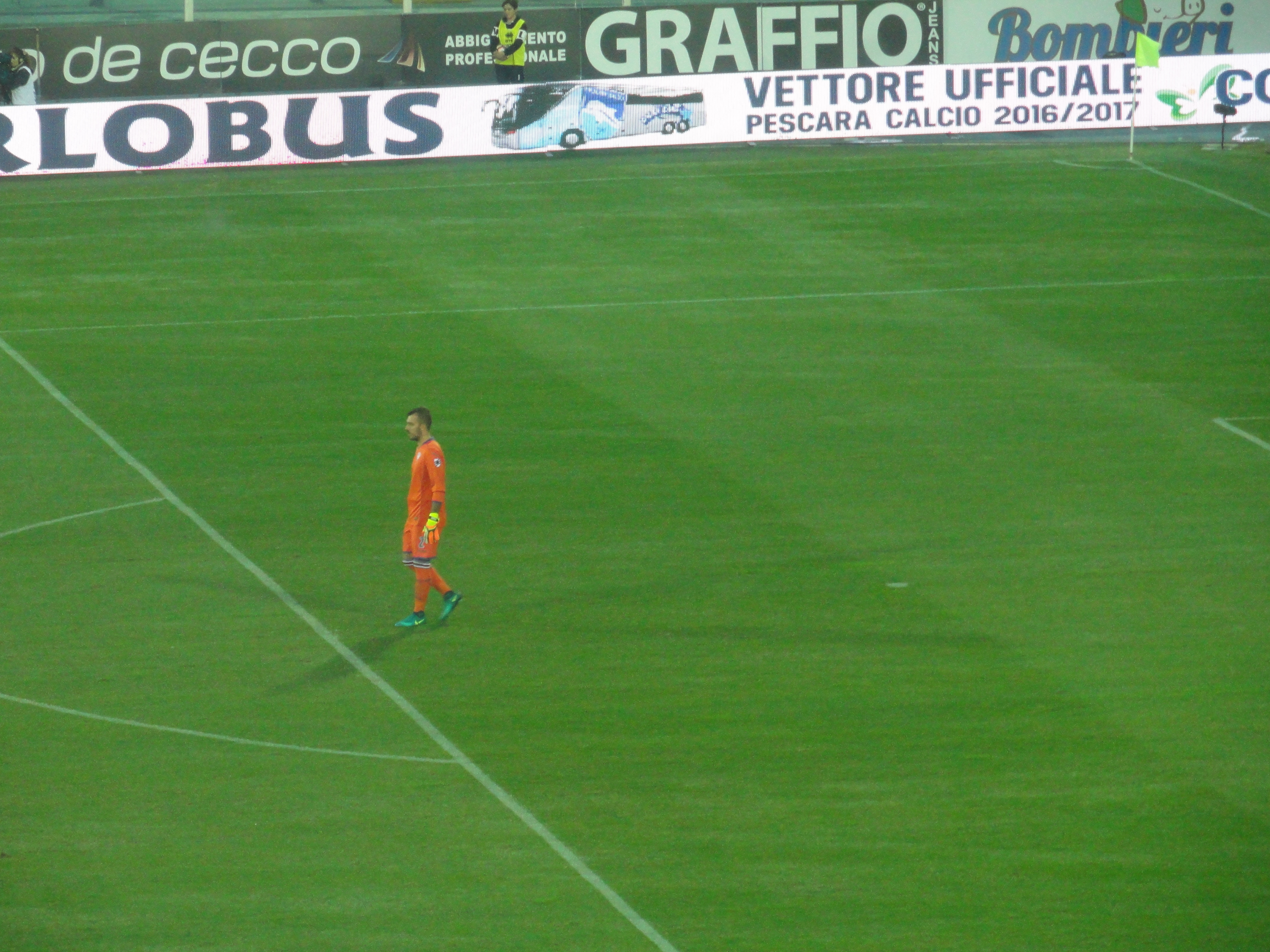 Viviano, protagonista del match di marca sampdoriano
